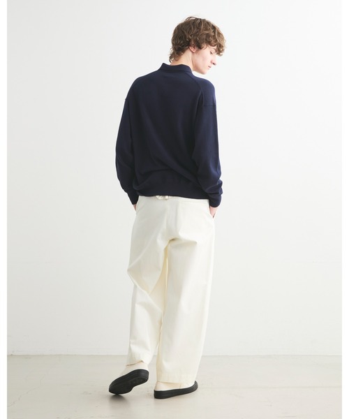 Traditional Weatherwear（トラディショナルウェザーウェア）の「UNIONSLACKS101（その他パンツ・メンズ・ホワイト/ブラック・S/M/XS）」の5枚目の写真