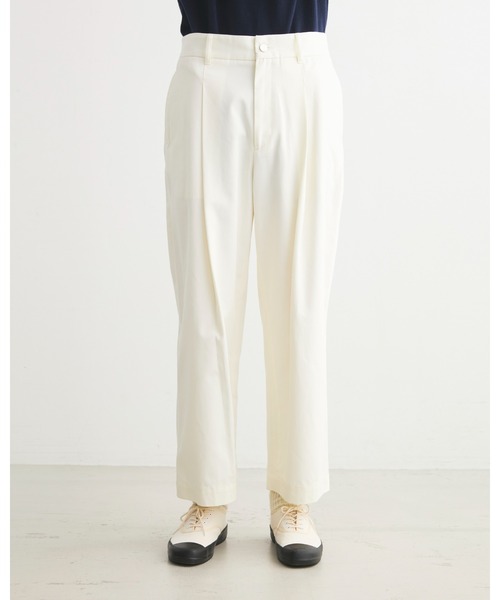 Traditional Weatherwear（トラディショナルウェザーウェア）の「UNIONSLACKS101（その他パンツ・メンズ・ホワイト/ブラック・S/M/XS）」の6枚目の写真