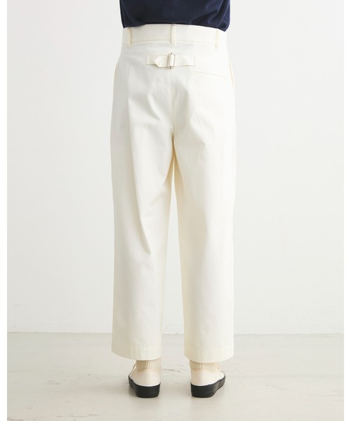 Traditional Weatherwear（トラディショナルウェザーウェア）の「UNIONSLACKS101（その他パンツ・メンズ・ホワイト/ブラック・S/M/XS）」の8枚目の写真