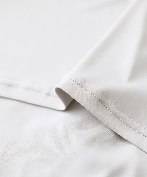 osharewalker(オシャレウォーカー)の「『アシメティアード楊柳シアーワンピース』(ワンピース・レディース・ブラック/オレンジ/ミント・1/2)」の8枚目の写真