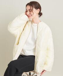 BEAUTY&YOUTH UNITED ARROWS | ナイロンヘチマキルティング オーバージャケット(ナイロンジャケット)