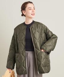 BEAUTY&YOUTH UNITED ARROWS | ナイロンヘチマキルティング オーバージャケット(ナイロンジャケット)