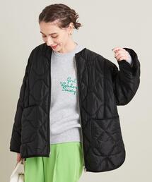 BEAUTY&YOUTH UNITED ARROWS | ナイロンヘチマキルティング オーバージャケット(ナイロンジャケット)