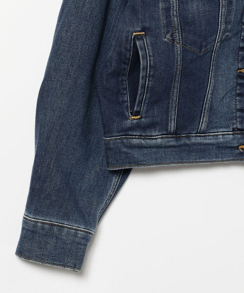 Ray BEAMS（レイビームス）の「LEVI’S(R) / WARM BABY BUBBLE TRUCKER JACKET（ブルゾン・レディース・ブルー・SMALL）」の4枚目の写真