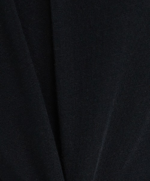 Sov.（ソブ）の「リヨセルカシミヤトップス（Tシャツ/カットソー・レディース・ホワイト/ブラック/グレイッシュベージュ・36/38）」の12枚目の写真