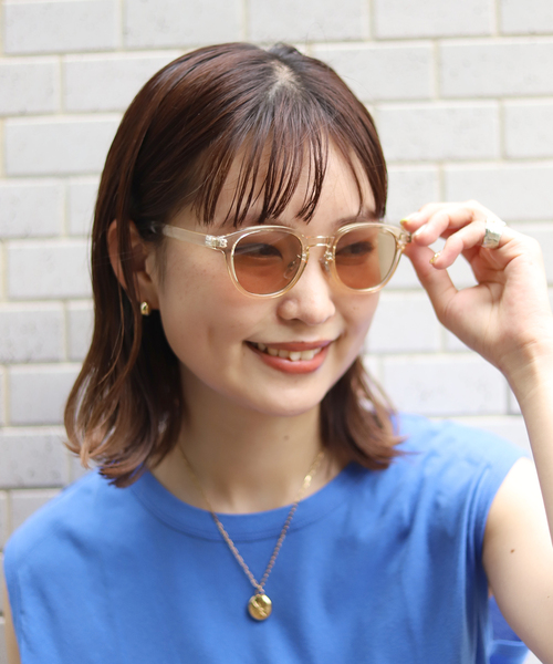 SLOBE IENA（スローブイエナ）の「【Casselini/キャセリーニ】 サングラス5047（サングラス・レディース・グレー系その他/ベージュ系その他/ナチュラル・FREE）」の3枚目の写真