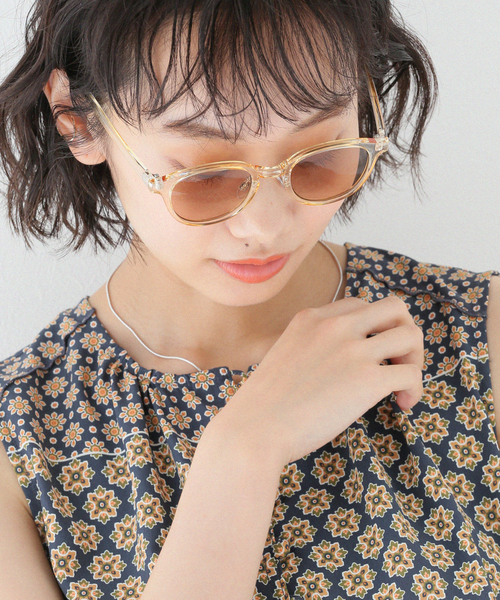 SLOBE IENA（スローブイエナ）の「【Casselini/キャセリーニ】 サングラス5047（サングラス・レディース・グレー系その他/ベージュ系その他/ナチュラル・FREE）」の5枚目の写真