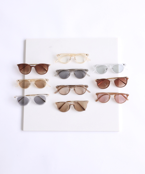 SLOBE IENA（スローブイエナ）の「【Casselini/キャセリーニ】 サングラス5047（サングラス・レディース・グレー系その他/ベージュ系その他/ナチュラル・FREE）」の9枚目の写真