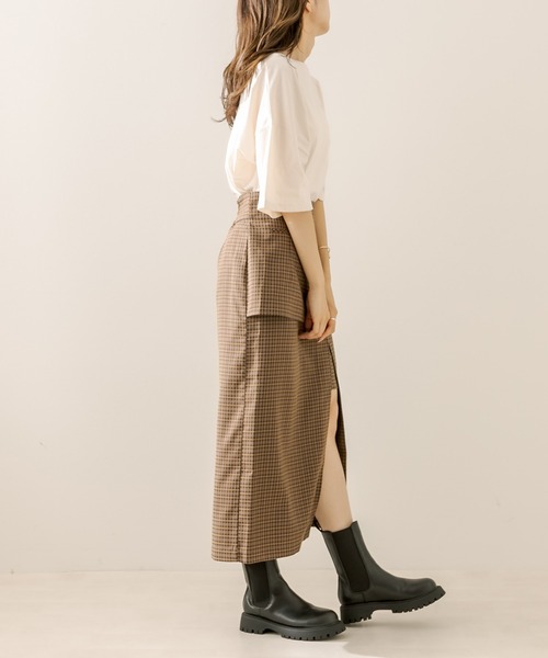 OLIVE des OLIVE(オリーブデオリーブ)の「花アソートビックTシャツ(Tシャツ/カットソー・レディース・ブラック/オフホワイト/ピンク/アイボリー・FREE)」の13枚目の写真