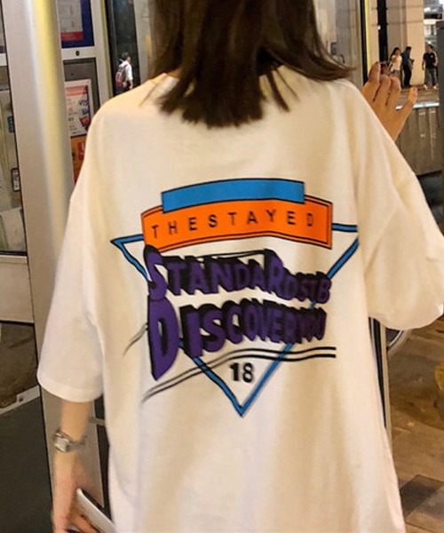 meJane(ミージェーン)の「バックストリートプリントロゴTシャツ【ZOZOTOWN限定】(Tシャツ/カットソー・レディース・ホワイト/ブラック・FREE)」の12枚目の写真