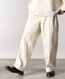 THE SHOP TK  | 【LUCEBER/ルースバー別注】コットンツイル2タックイージーチノパンツ(その他パンツ)