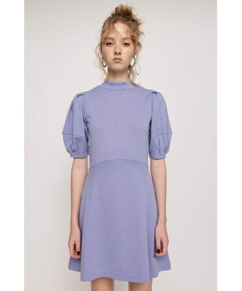 SLY（スライ）の「CURVED WAIST MINI OP カーブドウェスト ミニワンピース（ワンピース・レディース・ブラック/ブラウン/ライトパープル・1/2）」の19枚目の写真