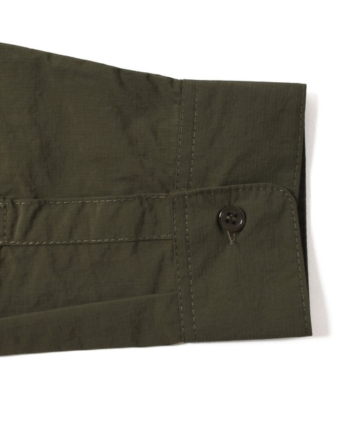 GLAZOS（グラソス）の「リップ・オープンカラー長袖シャツ【セットアップ対応】（シャツ/ブラウス・キッズ・ブラック/グレー/カーキ・140cm/150cm/160cm/170cm）」の10枚目の写真