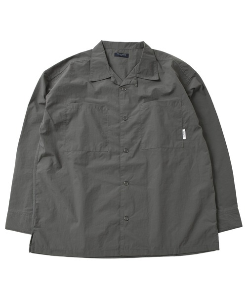 GLAZOS（グラソス）の「リップ・オープンカラー長袖シャツ【セットアップ対応】（シャツ/ブラウス・キッズ・ブラック/グレー/カーキ・140cm/150cm/160cm/170cm）」の21枚目の写真