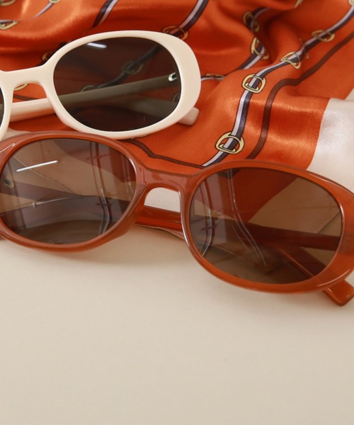 Cheek（チーク）の「デザインサングラス（サングラス・レディース・ブラック/ブラウン・FREE）」の2枚目の写真