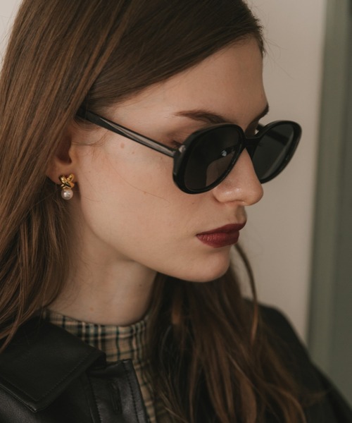 Cheek（チーク）の「デザインサングラス（サングラス・レディース・ブラック/ブラウン・FREE）」の9枚目の写真