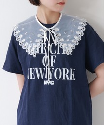 バリエーションレース付け襟 刺しゅう シースルー 春夏