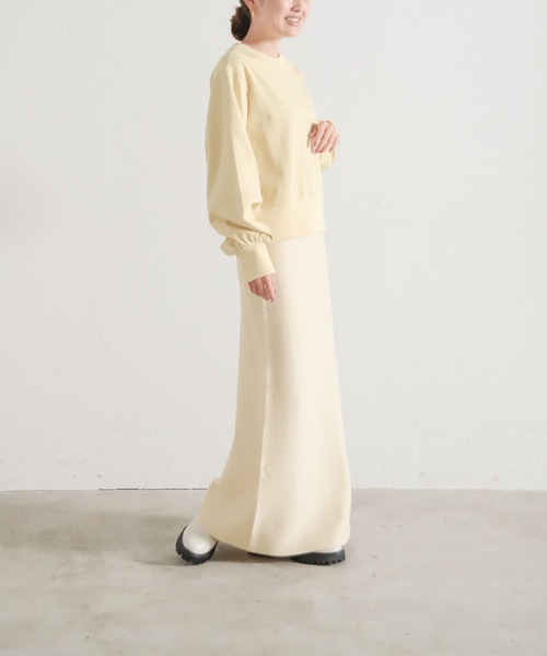 LEPSIM(レプシィム)の「【FOR I SERIES】ショートデザインカットソー 158117(Tシャツ/カットソー・レディース・グレー/ブルー/アイボリー・SMALL)」の5枚目の写真