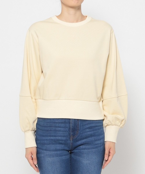 LEPSIM(レプシィム)の「【FOR I SERIES】ショートデザインカットソー 158117(Tシャツ/カットソー・レディース・グレー/ブルー/アイボリー・SMALL)」の13枚目の写真
