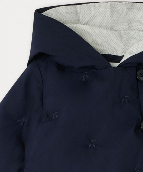 Bonpoint（ボンポワン）の「チェリーエンブロイダリー ベビーアウター