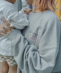 Kastane | 【UNISEX】SIXSENCE FLOWER SWEAT(スウェット)