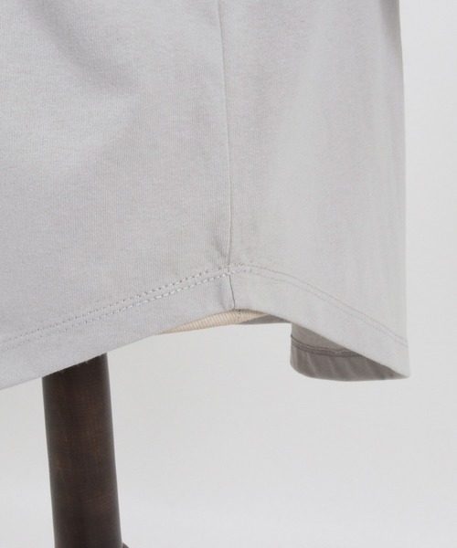 FACTOTUM（ファクトタム）の「mlt3971- One Arm Color Scheme Baseball Type Long-sleeve T-Shirt カットソー（Tシャツ/カットソー・メンズ・ホワイト/グレー系その他/ナチュラル・46/48/44）」の22枚目の写真