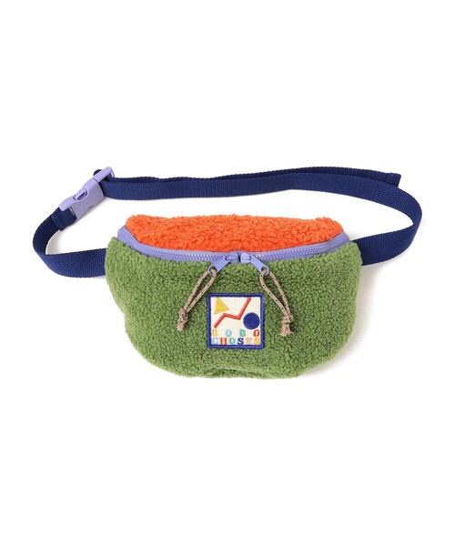 BOBO CHOSES(ボボショーズ)の「BOBO CHOSES:COLOR BLOCK SHEEPSKIN BELT POUCH(ショルダーバッグ・キッズ・その他1・ONE SIZE)」の1枚目の写真