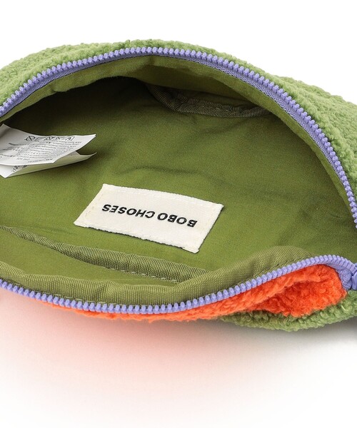 BOBO CHOSES(ボボショーズ)の「BOBO CHOSES:COLOR BLOCK SHEEPSKIN BELT POUCH(ショルダーバッグ・キッズ・その他1・ONE SIZE)」の6枚目の写真