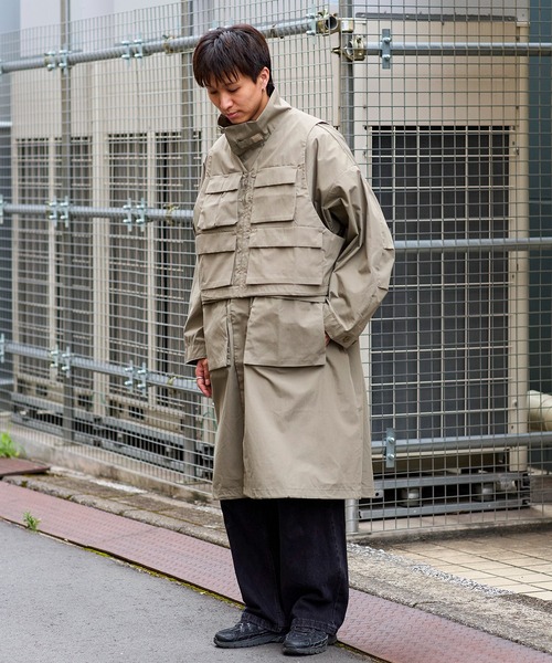 MAN.G.MAN グラフィティ トレンチコート Fサイズ ショート トレンチコート（27-03MG02-204）｜ベータメン（β MEN