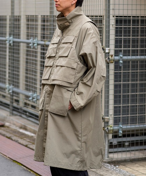 グラミチ 未使用品 F/CE. × GRAMICCI モッズコート GRAMICCI (グラミチ) F/CE x GRAMICCI LAYERED OUTERWEAR