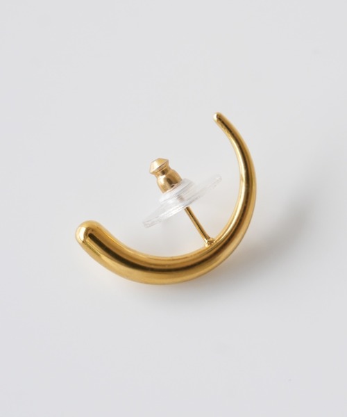 IAMUSE(アイアミューズ)の「金属アレルギー対応 オープンフープイヤーカフピアス S0818【IAMUSE】(ピアス(両耳用)・レディース・シルバー/ゴールド・FREE)」の18枚目の写真