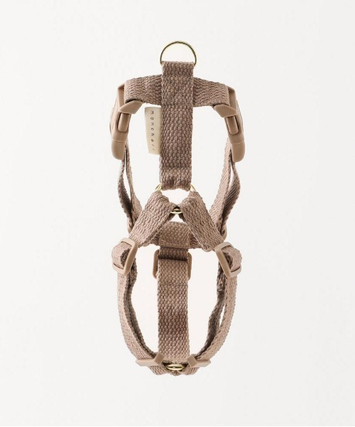 moncheri（モンシェリ）の「コットンライクハーネス（リード/ハーネス/首輪・レディース・モカ/ベージュ/アイボリー・S/M）」の18枚目の写真