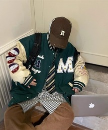 ビックシルエットスタジャン