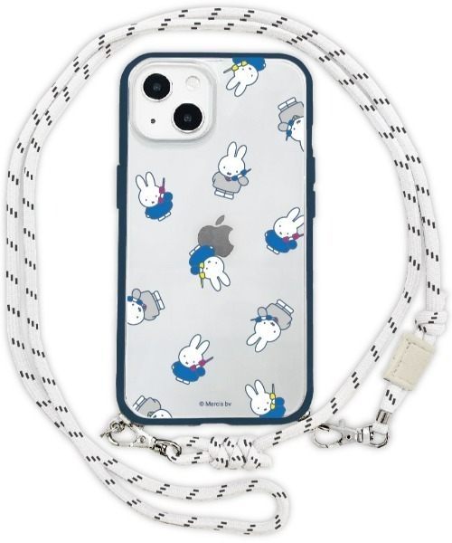 Miffy（ ミッフィー）の「miffy/ミッフィー　IIIIfit Loop iPhone 14/13対応ケース（スマホケース/カバー・レディース・ネイビー/ベージュ/ブラック・ONE SIZE）」の3枚目の写真