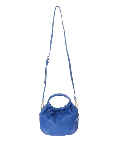 Te chichi（テチチ）の「ギャザー丸ハンドルミニバッグ（ハンドバッグ・レディース・ブルー/ピンク/イエロー・ﾌﾘ-）」の12枚目の写真