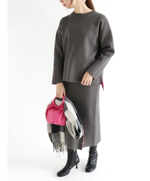 Te chichi（テチチ）の「ギャザー丸ハンドルミニバッグ（ハンドバッグ・レディース・ブルー/ピンク/イエロー・ﾌﾘ-）」の5枚目の写真