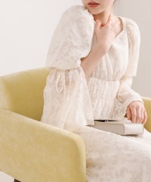 OLIVE des OLIVE | 【スタッフ考案】袖スリットシャーリングワンピース(ワンピース)