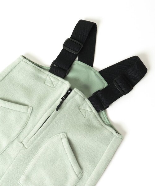 BREEZE（ブリーズ）の「フリースサロペット（サロペット/オーバーオール・キッズ・アイボリー/カーキ・130/100/120/90/80/110）」の5枚目の写真