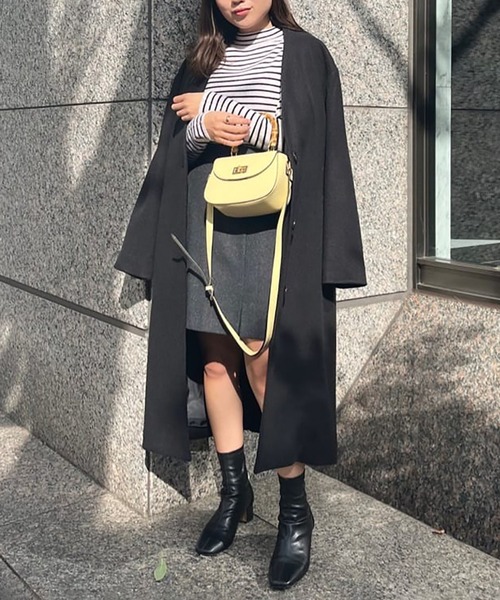 FREE'S MART（フリーズマート）の「◆ハイネックリブニット（ニット/セーター・レディース・ホワイト系その他/ブラック/ホワイト/グリーン・FREE）」の13枚目の写真