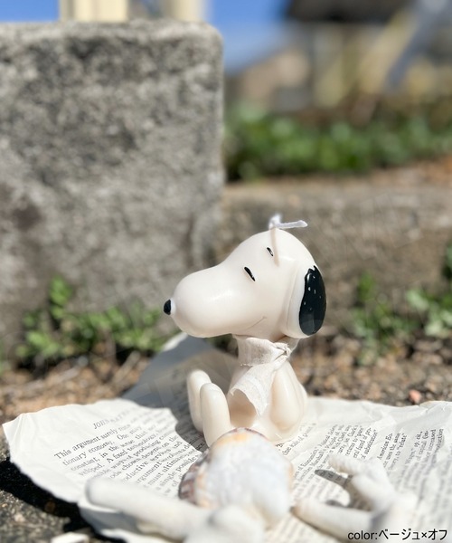 GREEN BOWL（グリーンボウル）の「スヌーピー【SNOOPY】Shaped Candle