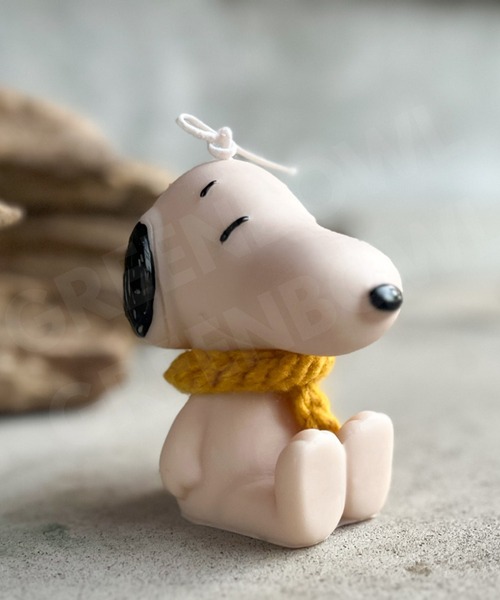 GREEN BOWL（グリーンボウル）の「スヌーピー【SNOOPY】Shaped Candle
