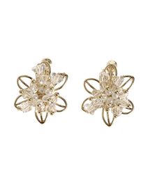 MERCURYDUO | フラワービジューイヤリング(イヤリング)