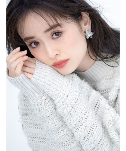 MERCURYDUO（マーキュリーデュオ）の「フラワービジューイヤリング（イヤリング・レディース・シルバー/ゴールド・FREE）」の8枚目の写真