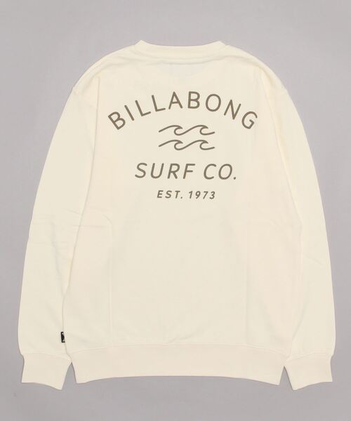 BILLABONG（ビラボン）の「BILLABONG メンズ ONE TIME CREW トレーナー 【2023年春夏モデル】/ビラボンバックプリントロゴスウェット（スウェット・メンズ・ブラック/ブラウン系その他/ナチュラル/ブルー系その他・MEDIUM/LARGE/X-LARGE）」の6枚目の写真