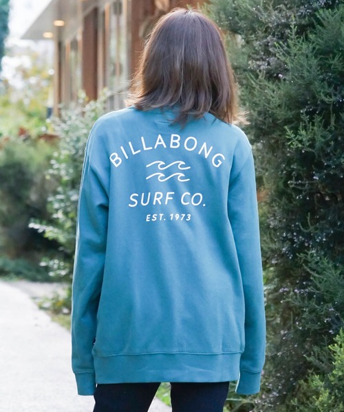 BILLABONG（ビラボン）の「BILLABONG メンズ ONE TIME CREW トレーナー 【2023年春夏モデル】/ビラボンバックプリントロゴスウェット（スウェット・メンズ・ブラック/ブラウン系その他/ナチュラル/ブルー系その他・MEDIUM/LARGE/X-LARGE）」の4枚目の写真