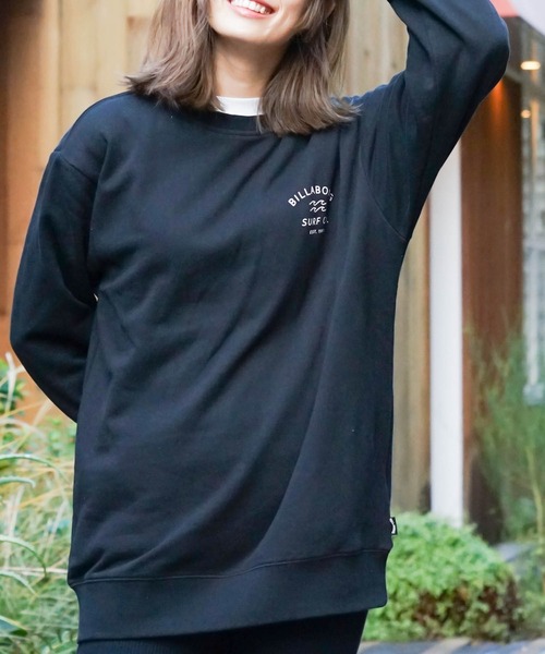 BILLABONG（ビラボン）の「BILLABONG メンズ ONE TIME CREW トレーナー 【2023年春夏モデル】/ビラボンバックプリントロゴスウェット（スウェット・メンズ・ブラック/ブラウン系その他/ナチュラル/ブルー系その他・MEDIUM/LARGE/X-LARGE）」の15枚目の写真
