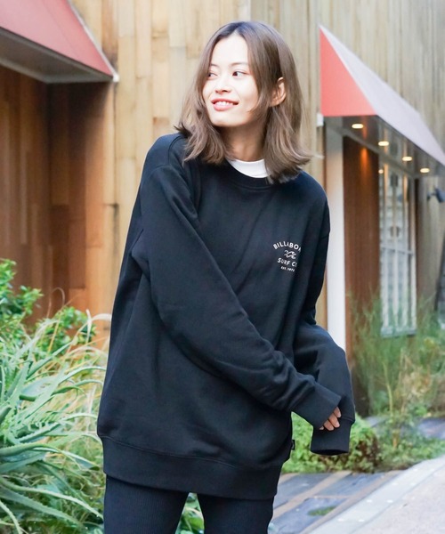 BILLABONG（ビラボン）の「BILLABONG メンズ ONE TIME CREW トレーナー 【2023年春夏モデル】/ビラボンバックプリントロゴスウェット（スウェット・メンズ・ブラック/ブラウン系その他/ナチュラル/ブルー系その他・MEDIUM/LARGE/X-LARGE）」の9枚目の写真