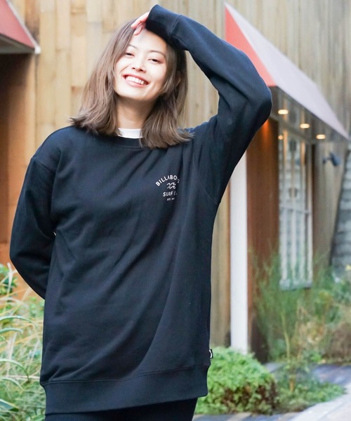 BILLABONG（ビラボン）の「BILLABONG メンズ ONE TIME CREW トレーナー 【2023年春夏モデル】/ビラボンバックプリントロゴスウェット（スウェット・メンズ・ブラック/ブラウン系その他/ナチュラル/ブルー系その他・MEDIUM/LARGE/X-LARGE）」の10枚目の写真