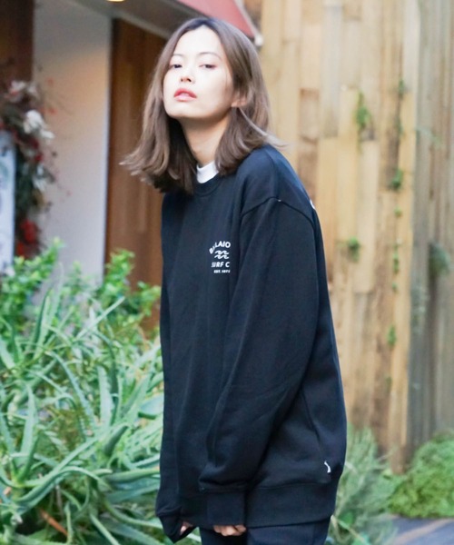 BILLABONG（ビラボン）の「BILLABONG メンズ ONE TIME CREW トレーナー 【2023年春夏モデル】/ビラボンバックプリントロゴスウェット（スウェット・メンズ・ブラック/ブラウン系その他/ナチュラル/ブルー系その他・MEDIUM/LARGE/X-LARGE）」の11枚目の写真