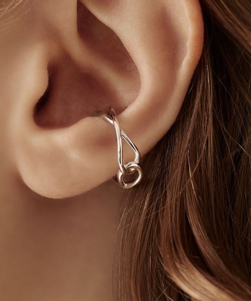 大人気!! Canal 4℃ earjoy シルバー イヤーカフ/片耳用 earjoy】シルバー イヤーカフ/片耳用（イヤーカフ）｜Canal 4